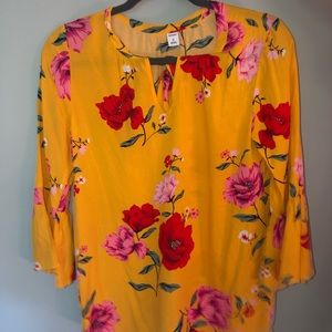 Never worn Floral shirt, Old Navy